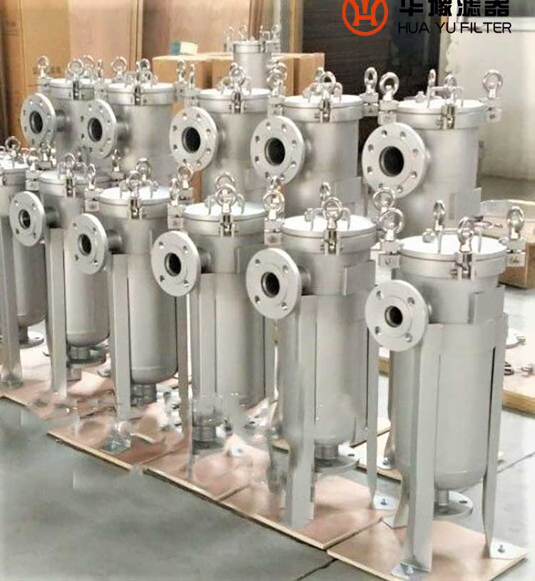 華豫快開式多袋式過濾器 產水量大